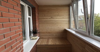 Отделка, остекление, утепление балконов в Александрове от 210 руб. м/2.