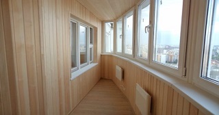 Отделка, остекление, утепление балконов в Александрове от 210 руб. м/2.